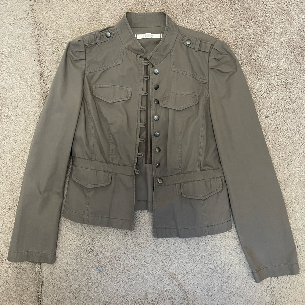 Military Ann Taylor Loft jacket sz 6